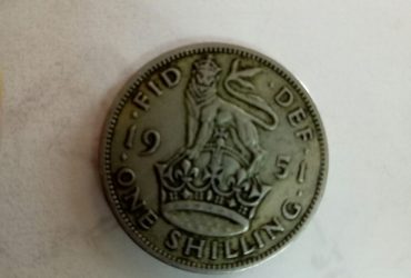 one shilling 1951 fid.def