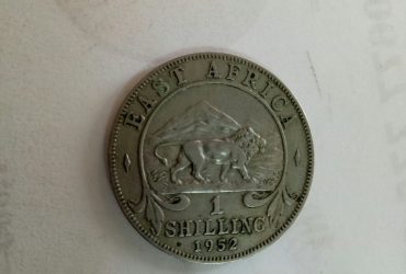 georgivs sextivs-rex east afrika one shilling 1952