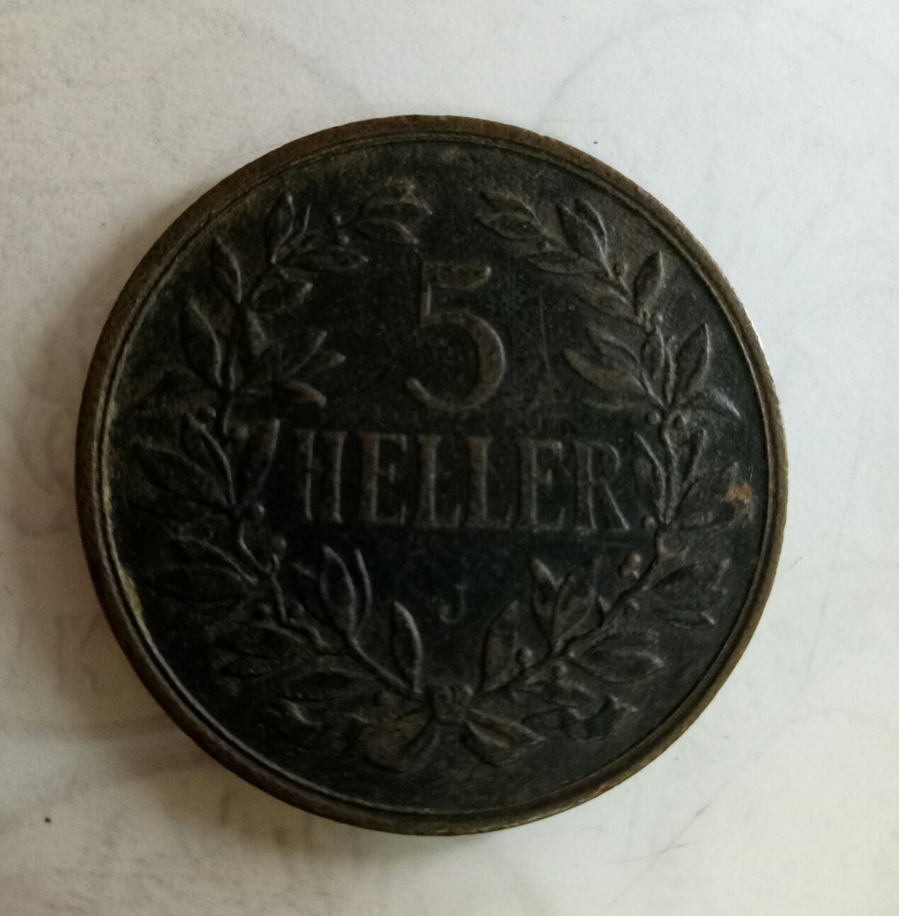 heller 5 deutsch ostafrika 1908