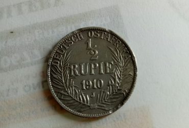deutsch ostafrika half rupie 1910