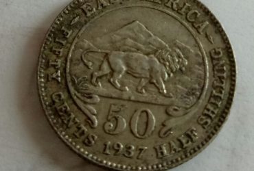 50cents 1937 half shilling georgivs vi