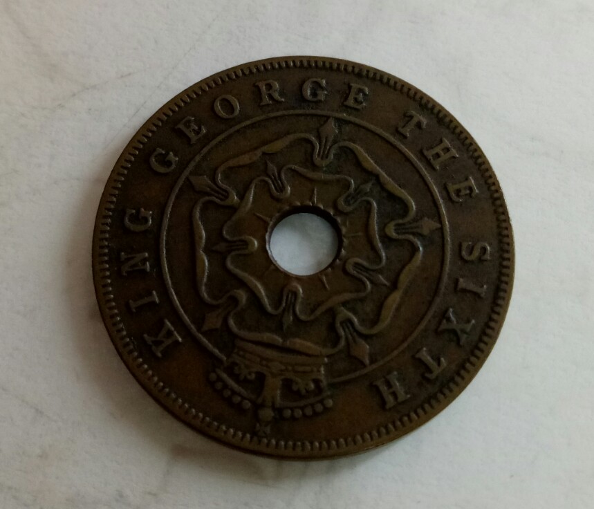 one penny southern rhodesia 1952