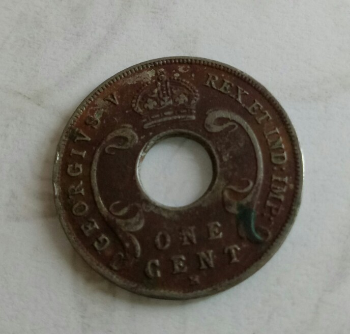 east afrika one cent 1911