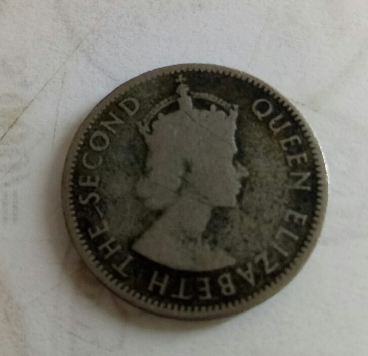 50cents 1958 half shilling georgivs vi