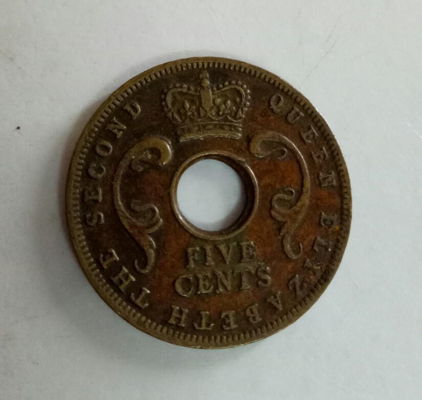east afrika 5 cents 1963