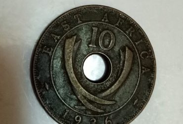 british east afrika 10 cents 1936