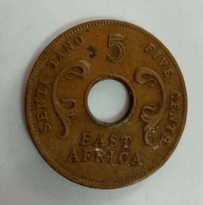 east afrika five cents 1964