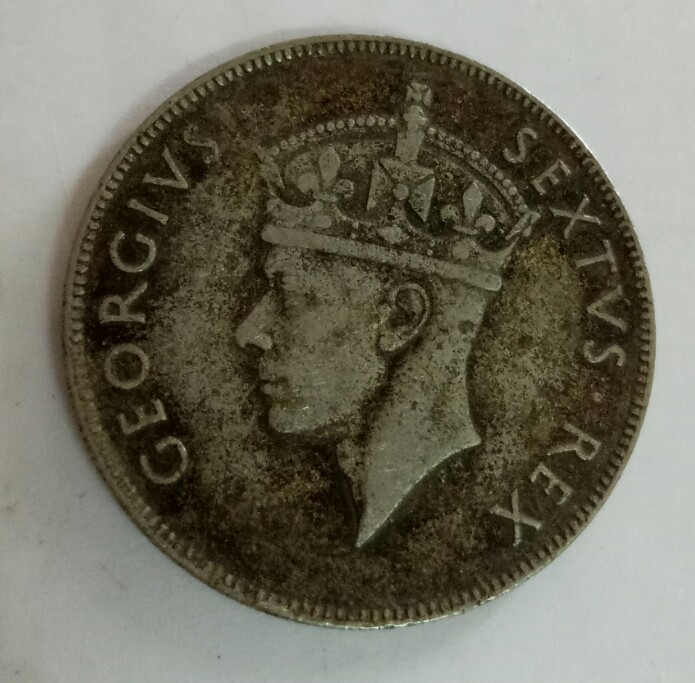 british east afrika 1 shilling 1948