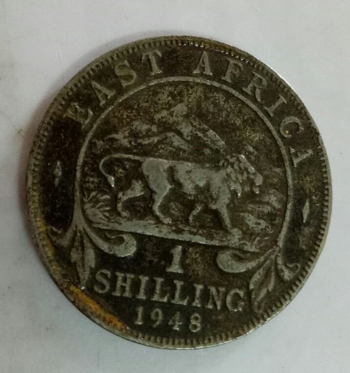 british east afrika 1 shilling 1948