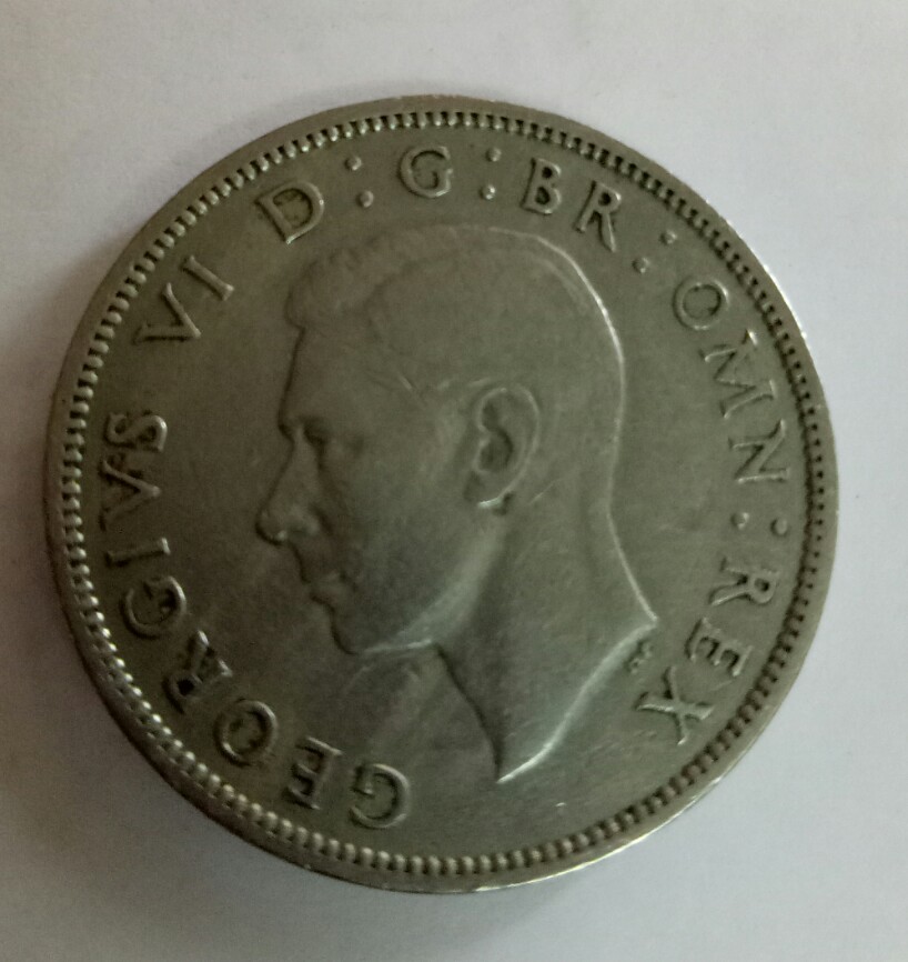 two shillings 1950 georgivs vi east afrika coins