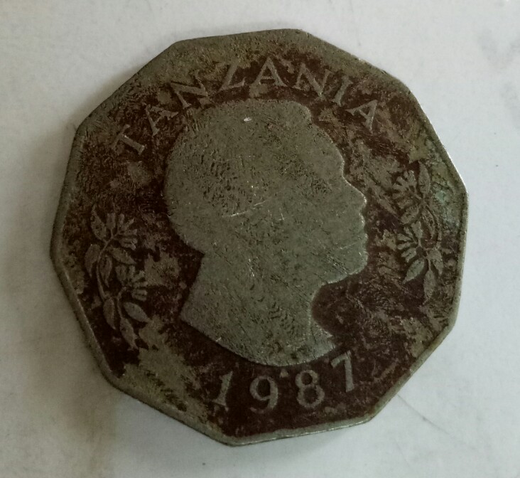 tanzania 1987 shilingi tano 5