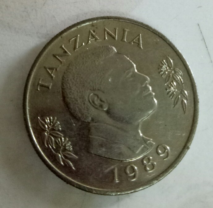 tanzania 1989 shilingi moja