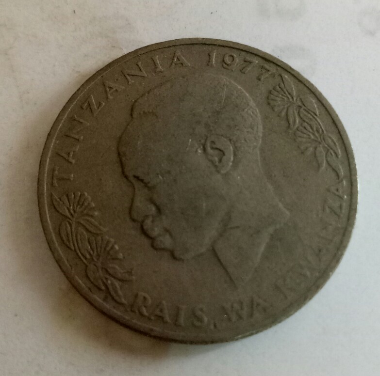 tanzania 1977 rais wa tanzania, 1 shilling