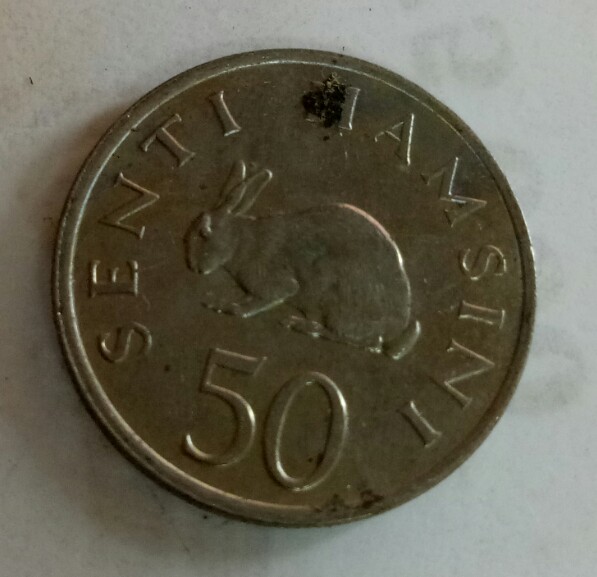 senti hamsini 50 tanzania 1981