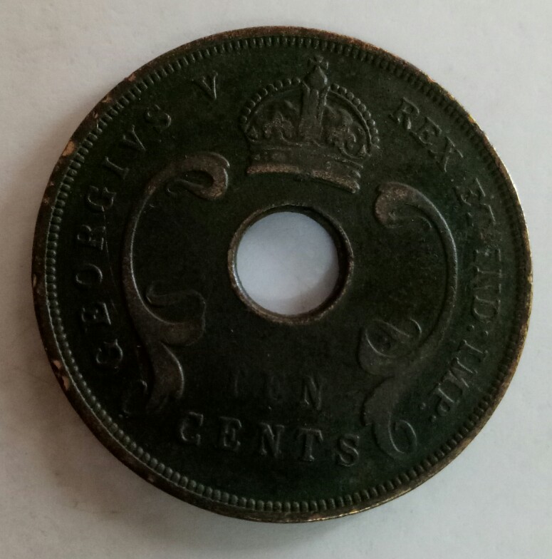 east afrika 1922 ten cents