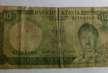 shilingi kumi 10,bank of tanzania