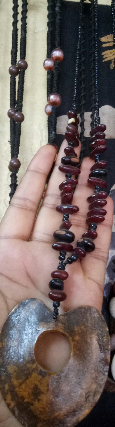 beans necklaces tanzania