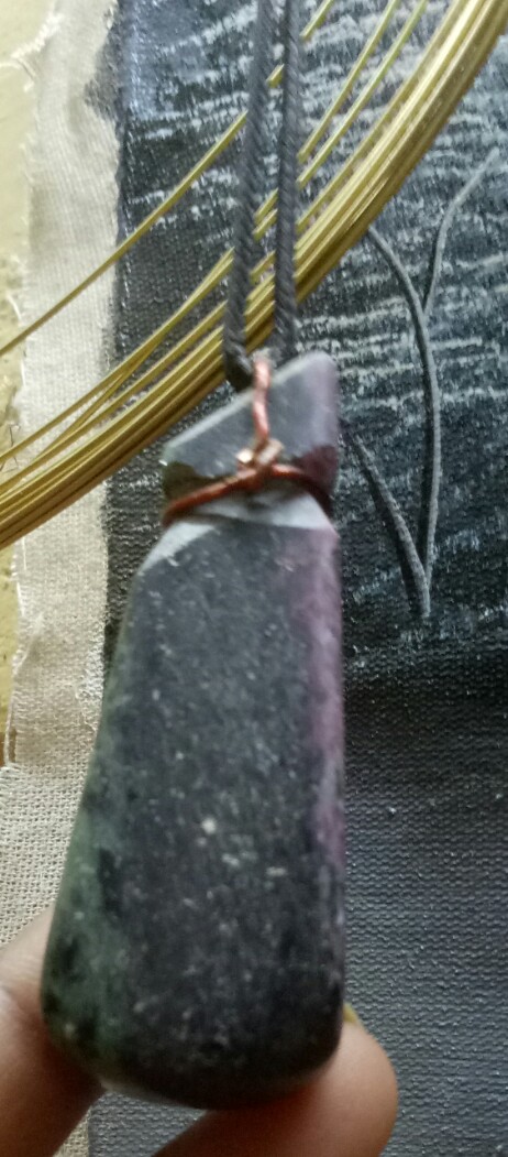 ruby zoisite pendants from tanzania