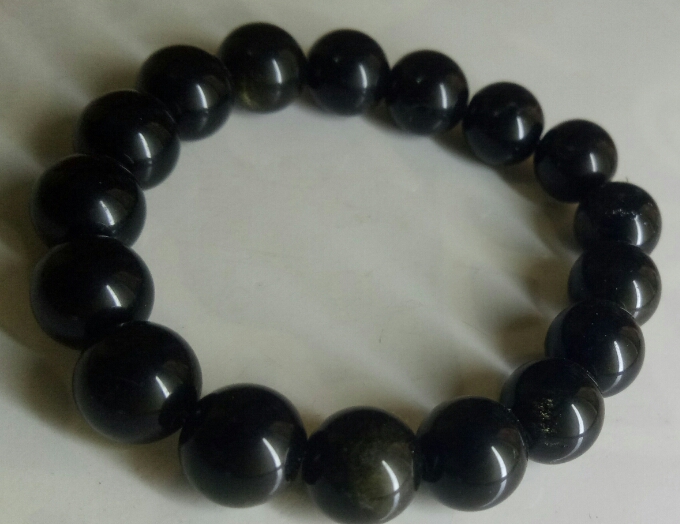 black obsidian bracelet tanzania