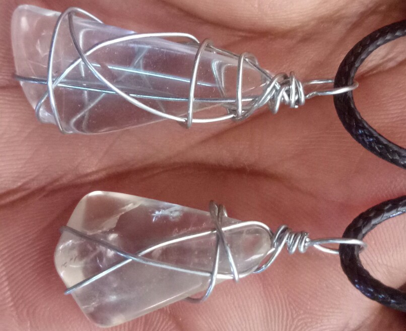 clear quartz pendants moshi tanzania